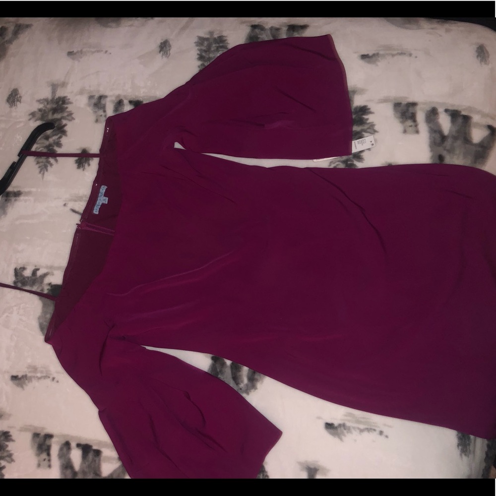 Antonio Melani Burgundy Dress